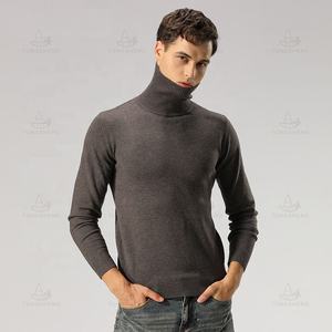 Maglione a Collo Alto di Alta Qualità per <span class=keywords><strong>Uomo</strong></span> Inverno 2026, Pesante e Personalizzabile, Pullover da <span class=keywords><strong>Uomo</strong></span> su Misura, Maglieria Personalizzata - Product Image 5
