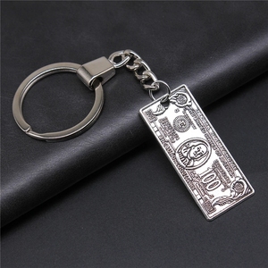 Tùy chỉnh đô la rmb pound Euro <span class=keywords><strong>Hong</strong></span> <span class=keywords><strong>Kong</strong></span> đô la và tiền xu khác kim loại Keychain - Product Image 4