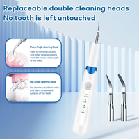 Kit d'outils pour enlever le tartre à usage domestique, nettoyeur de dents électrique, éliminateur de calcul dentaire