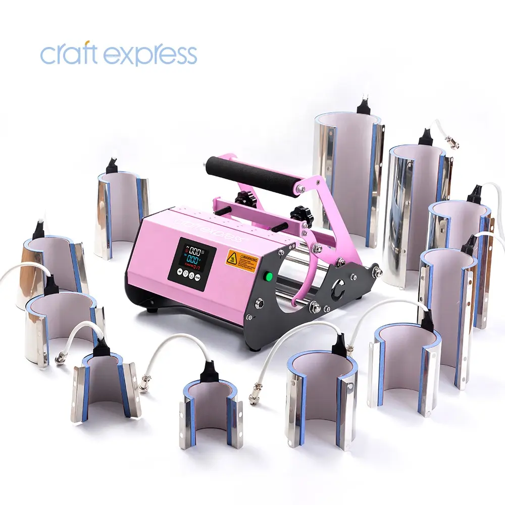 Craft Express 11 in 1 Pro Max macchina da stampa a sublimazione tazza Skinny Tumbler trasferimento di calore macchina pressa di calore