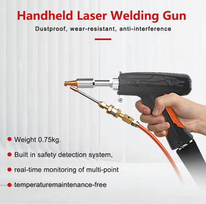 Soudeuse laser portative 1500W 2000W 3000W 4-en-1 pour soudage, découpe et nettoyage sans soudure de l'acier inoxydable - Product Image 2