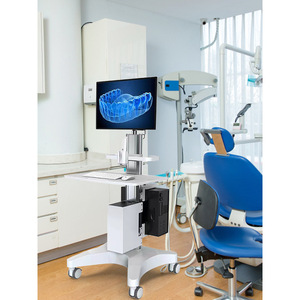 รถเข็นทันตกรรมเคลื่อนที่ Lm Dental รุ่น Oc-1t-Ups ปรับระดับความสูงได้ โครงโลหะ ล้อ 4 ล้อ เฟอร์นิเจอร์โรงพยาบาล ดีไซน์ร่วมสมัย - Product Image 4