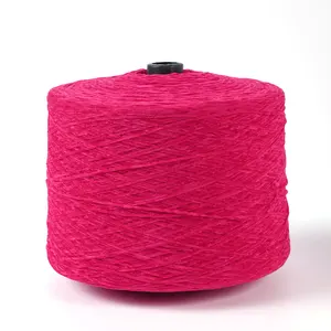 Bán buôn nhuộm polyester siêu Chunky Chenille sợi cho tay đan sợi