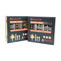 1/2 Shank Router Bit Tongue & Groove Joint Assembly Router Bits Set para madera
