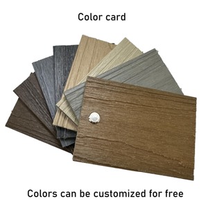 Trung Quốc Nhà cung cấp cung cấp sàn gạch không thấm nước co-đùn chải <span class=keywords><strong>WPC</strong></span> <span class=keywords><strong>decking</strong></span> cho sử dụng ngoài trời - Product Image 5