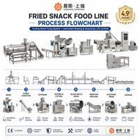 Nacho Snack Food Chips Production Extrudeuse Making Machines Usine de fabrication