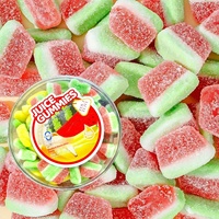 Bonbons gélifiés en forme de fruits, directement de l'usine, personnalisables OEM, en vrac, exportateur en gros