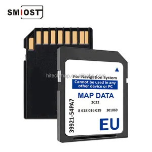 SMIOST 16GB Sat Nav Navig Navegação Mapas GPS do carro Cartão CID SD para Suzuki Baleno Swift Ignis Europa 2023 Europa