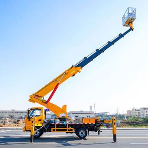 Camión con Plataforma Elevadora Hidráulica de 30m, 6 Secciones, para Operaciones en Altura, Directo de Fábrica Foton - Product Image 5
