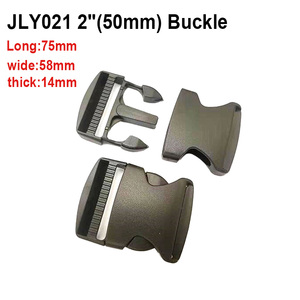 20mm <strong>3</strong>/4 <strong>Inch</strong> Curved Plastic Side Release Buckle Adjustable Quick Release Buckles for <strong>Dog</strong> <strong>Collar</strong> Backpack - Product Image 5