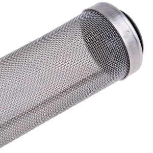 핫 세일 1 pc 편리한 스테인레스 스틸 수족관 필터 메쉬 슬리브, 특수 새우 실린더 필터 - Product Image 4