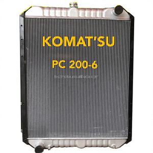 Radiateur de pelle hydraulique EexcavaStart PC200-6, réservoir d'eau ASSY, pièce 206-03-61410, noyau en aluminium durable, refroidissement efficace, 1 an - Product Image 1