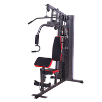 Station d'entraînement multifonctionnelle pour exercices intérieurs, équipement de fitness, crossover à câbles, rack à squats, machine Smith, unisexe, capacité maximale de 200 kg