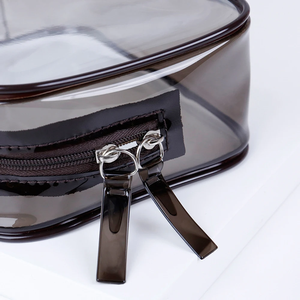 Transparent PVC voyage organisateur à la mode clair maquillage sac fermeture éclair <span class=keywords><strong>esthéticienne</strong></span> étui cosmétique pour étui de beauté pour la toilette - Product Image 6