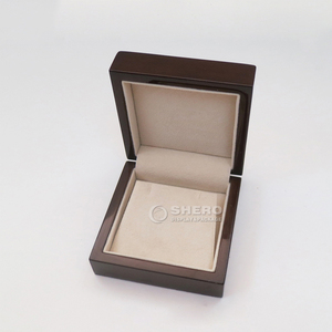 Ensemble de bijoux en bois boîte montre de luxe boîte d'emballage cadeau collier Bracelets boucle d'oreille affichage boîte d'emballage - Product Image 1