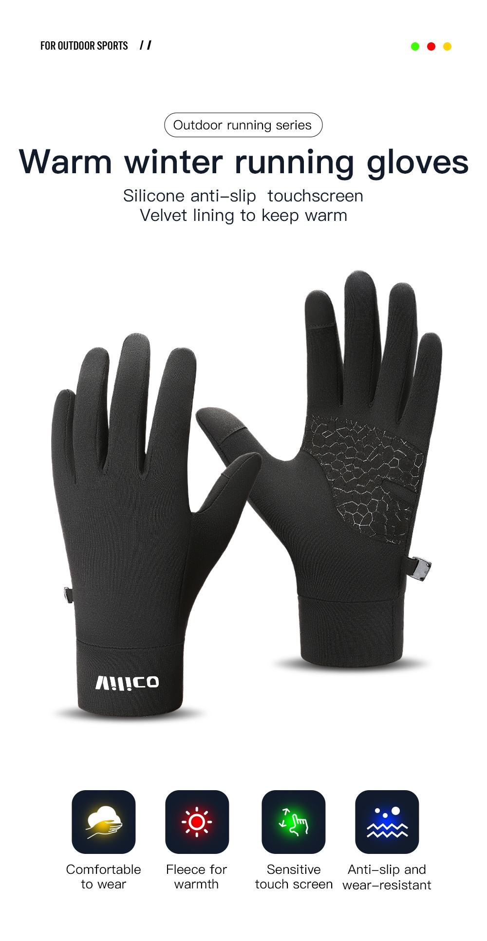 Waterproof Thermal Grip Football Goalkeeper Gloves Custom Logo Oem