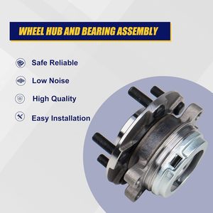 Ensemble moyeu et roulement de roue avant KUSATEC 513296 pour Nissan Altima Maxima Murano 2007-2019 - Product Image 6