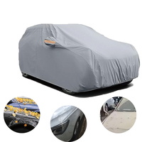 Housse de voiture imperméable de haute qualité pour tous les temps, pare-soleil, housse de voiture extérieure résistante aux intempéries