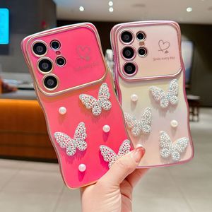 Per Samsung <span class=keywords><strong>Galaxy</strong></span> M11 Note 20 <span class=keywords><strong>S21</strong></span> S22 <span class=keywords><strong>Custodia</strong></span> per telefono di lusso di marca di design Cover posteriore del telefono per le ragazze - Product Image 5