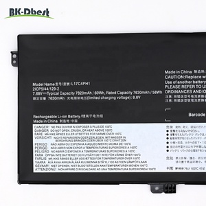 แบตเตอรี่แล็ปท็อป L17C4PH1 L17m4ph1 7.68v 7820mah 60wh 3 เซลล์ แบตเตอรี่แล็ปท็อปสำหรับเปลี่ยน Lenovo <span class=keywords><strong>Yaga</strong></span> C930 - Product Image 4