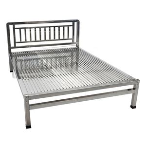 Vente Directe d'Usine Lit en Acier Inoxydable Amovible et Stable Mobilier de Chambre pour Hôpital Maison de Retraite <span class=keywords><strong>Appartement</strong></span> en Métal - Product Image 5