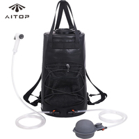 5.8 gallons/22L sac de douche de camp de douche solaire portable pour voyage de randonnée à la plage