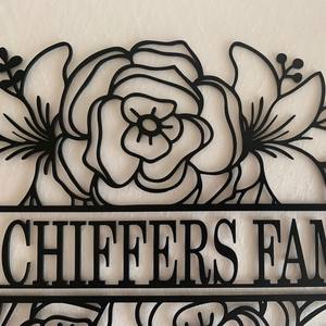 Artesanías Metálicas Personalizadas y Letreros de Hierro, Diseño Personalizado de Una Pieza UIONEN, Técnica de Impresión Clásica Personalizada DIY 0278 - Product Image 3