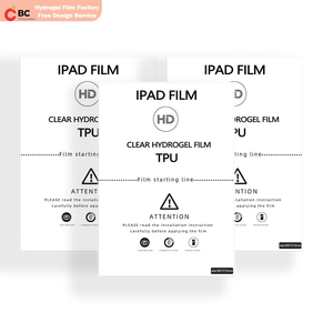 Protector de Pantalla Transparente HD Antirrayaduras para Tablet, Película de Hidrogel para <span class=keywords><strong>iPad</strong></span> Pro, <span class=keywords><strong>Air</strong></span>, Mini, Samsung Galaxy - Product Image 3