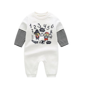 Ropa de Bebé Personalizada para Niños, Mamelucos de Algodón Orgánico 100%, Monos Tejidos para Recién Nacidos, Ropa de Bebé de Manga Larga - Product Image 6