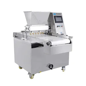 Bakery shop equipment cake batter filling machine cupcake filler chocolate cookie depositor making machine