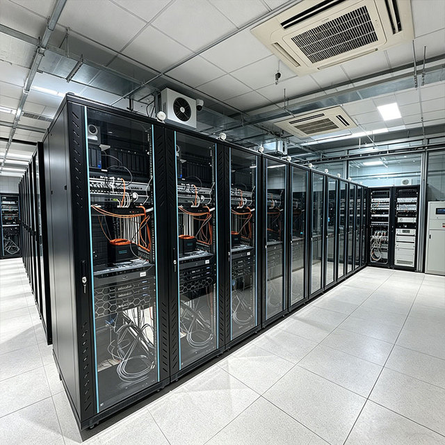 Custom Extra Deep 1200mm 47U Cold-rolled Steel 19 Inch Floor Standing Data Center Server Rack Cabinet for Blade Servers in Stock