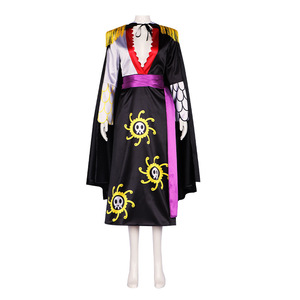 Sweet One Piece Boa Hancock Cosplay Costume Black <b>Dress</b> Anime <b>Halloween</b> Performance Outfit - Product Image 1