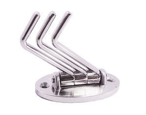 Gancho de Pared Ovalado de Acero Inoxidable SS202 de 3 Puntas, Resistente a la Corrosión, para Toallas de Baño, Cocina o Puerta, Modelo Oval-3 - Product Image 6