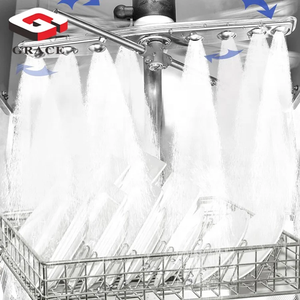 Lavavajillas Industrial de Acero Inoxidable con Campana para Restaurantes y Hoteles HD-60, Lavavajillas Tipo Campana, Totalmente Automático C - Product Image 6