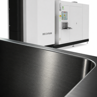 Machine de revêtement par placage ionique multi-arc PVD décoratif sur mesure de l'usine HUASHENG pour éviers en acier inoxydable