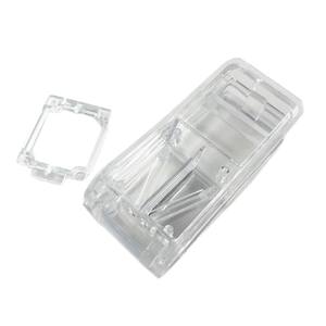 Boîte à pilules portable en plastique transparent avec coupe-pilules, étui de rangement et de distribution de médicaments, couleur unie, fabriqué en Chine - Product Image 3
