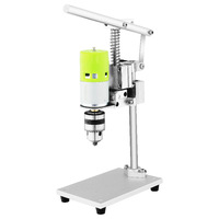 Mini perceuse à colonne et fraiseuse modèle 96, multifonctionnelle, 220V, pour usage domestique, type DIY, compatible avec les prises US/EU/UK/AU