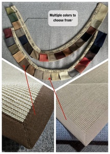 <span class=keywords><strong>Tappeto</strong></span> in Fibra di Sisal Naturale LEJING, Personalizzabile, Antiscivolo, Adatto per Animali Domestici, Ecologico, Moderno - Product Image 4