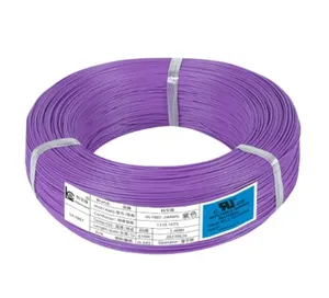 America Standard UL1007 16 a 28 AWG Alambre eléctrico de cobre estañado simple Conductor de cobre Cable y cable aislado de PVC