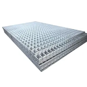 4.5mm Hàn lưới dây bảng điều khiển 1x2x10x10 100x100 mạ kẽm hàn dây lưới tấm hàng rào Mexico hàn dây lưới Bảng điều khiển