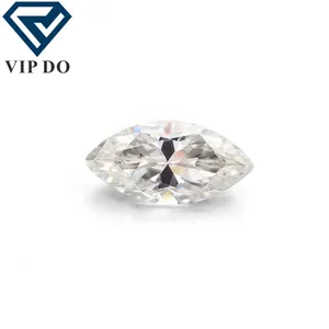 Wuzhou – vente en gros de diamants en vrac de moissanite blanche de haute qualité avec certificat GRA, D-VVS1