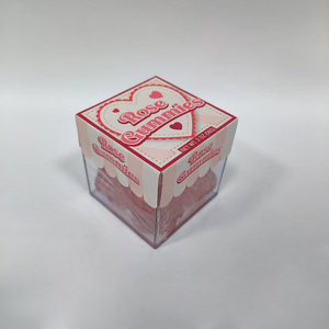 <span class=keywords><strong>Caramelle</strong></span> Fruttate Dolci per San Valentino, Gommose a Forma di <span class=keywords><strong>Rosa</strong></span> <span class=keywords><strong>Rosa</strong></span> 50g in Scatola di Plastica - Product Image 4