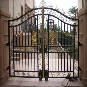 <span class=keywords><strong>Porte</strong></span> en fer forgé en gros de haute qualité <span class=keywords><strong>porte</strong></span> <span class=keywords><strong>d</strong></span>'<span class=keywords><strong>entrée</strong></span> extérieure fabricant-fourni pas cher simple-Double <span class=keywords><strong>porte</strong></span> en fer forgé - Product Image 2