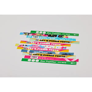 สายรัดข้อมือ AnyWristband แบบตัดแต่งได้ สายรัดข้อมือ YUPO สีสันสดใส แบบแยกชิ้น ขนาด 20 มม. (3/4 นิ้ว) สำหรับการสร้างแบรนด์ - Product Image 1