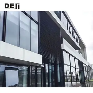 High Quality Building Double Triple Glass Panel Aluminum Glass Curtain Wall System Price