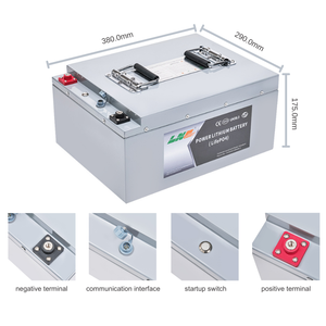 แบตเตอรี่ลิเธียมไอออนมี300ah 100AH 48V ชาร์จได้สำหรับ Lifepo4บำรุงรักษา OEM ODM - Product Image 4