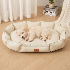 Cama para Perros y Gatos con Capucha, Cama Cálida de Felpa para Mascotas Pequeñas, Nido para Dormir <span class=keywords><strong>en</strong></span> Interiores - Product Image 2