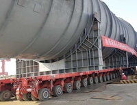Transporteurs modulaires automoteurs SPMT 200-500 tonnes Remorque modulaire