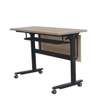 Table de formation pliable modulaire pour bureau, table de conférence, table de réunion pliable