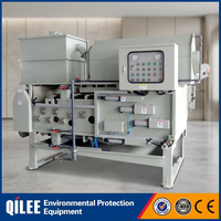Mesin Desalinasi Pengolahan Air Limbah, Mesin Pengering, Filter Belt Press, Filtrasi 500L/Jam 380V/220V Garansi 1 Tahun